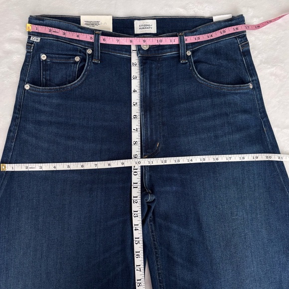 CITIZENS OF HUMANITY Amari High Rise Ultra Wide Flare Leg Jeans--NWT--30 - Picture 15 of 16